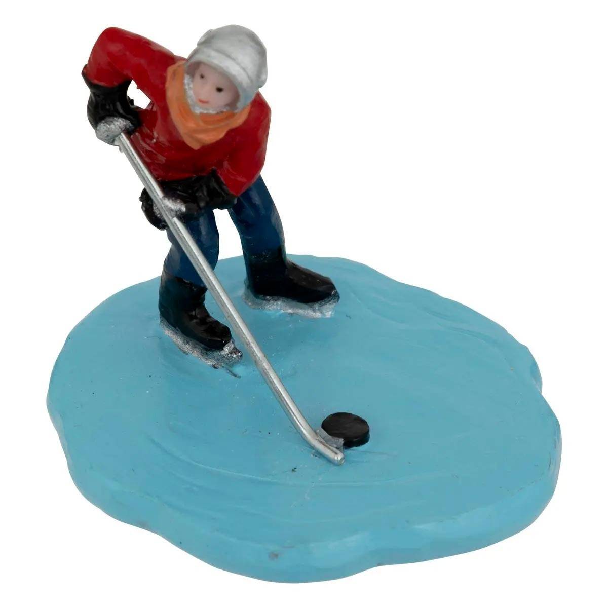 Fééric Lights & Christmas - Lot de 6 santons pour village sport d'hiver - Feeric Lights & Christmas - Image 7