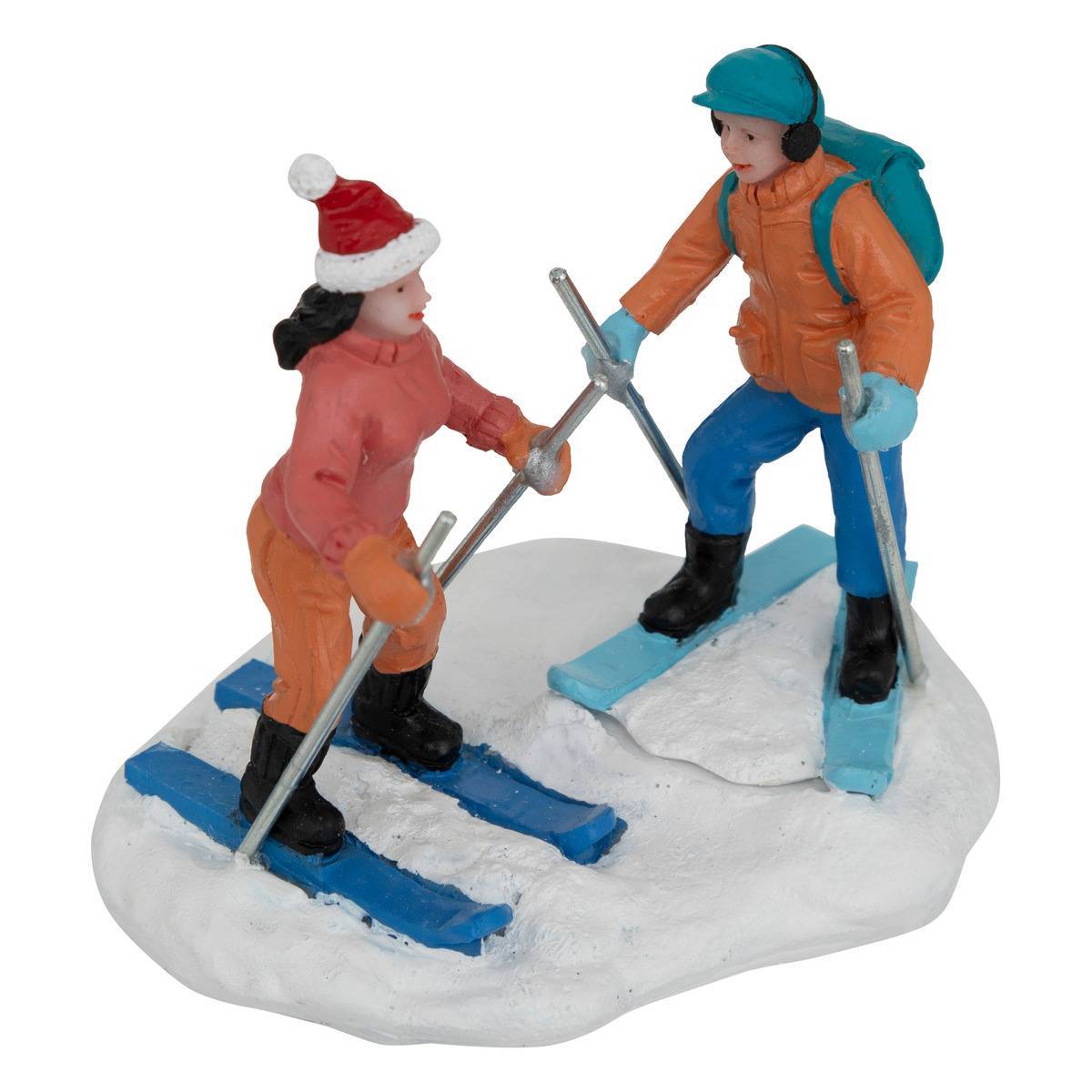 Fééric Lights & Christmas - Lot de 6 santons pour village sport d'hiver - Feeric Lights & Christmas - Image 2