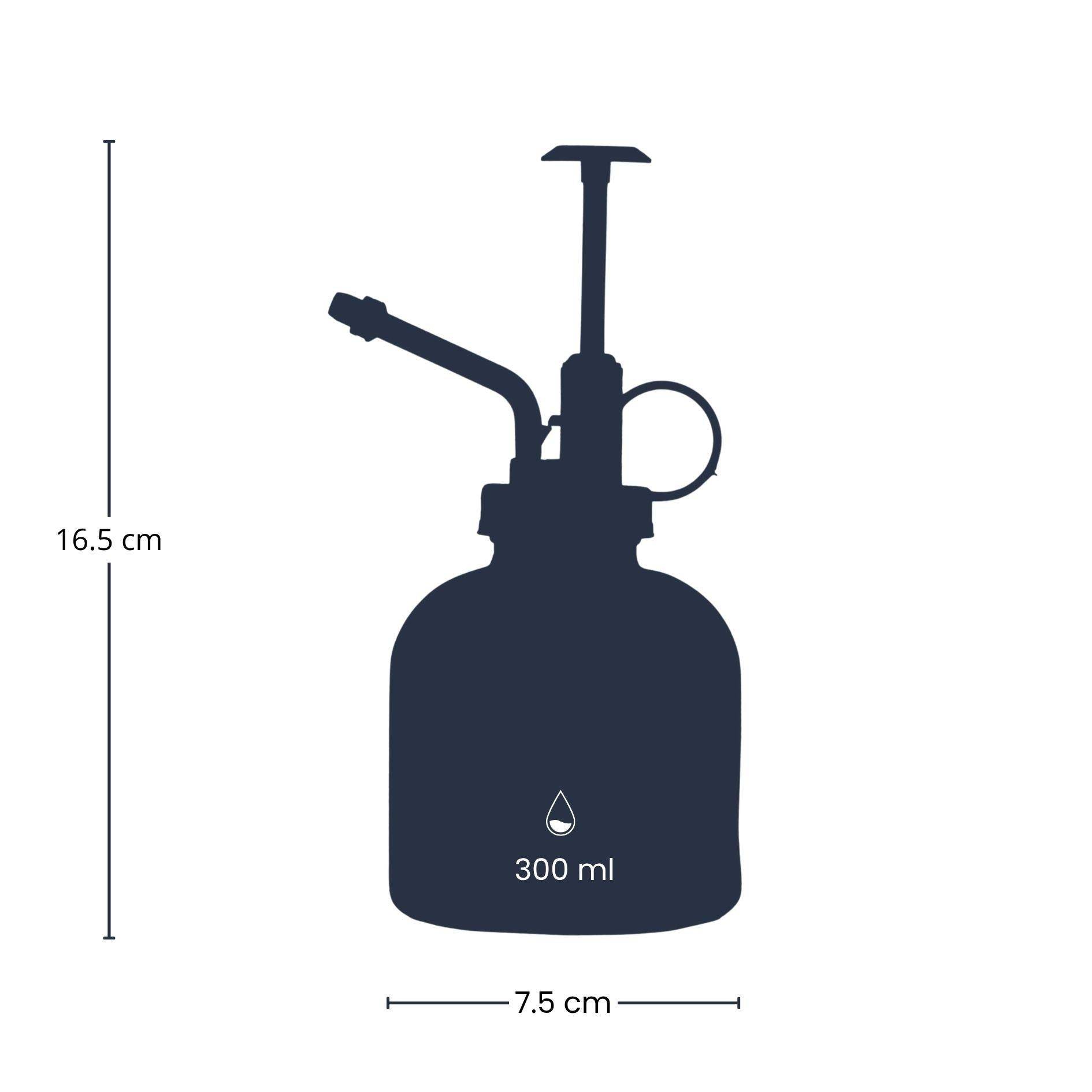 La Green Touch - Brumisateur en verre noir - 300 ml - Image 5