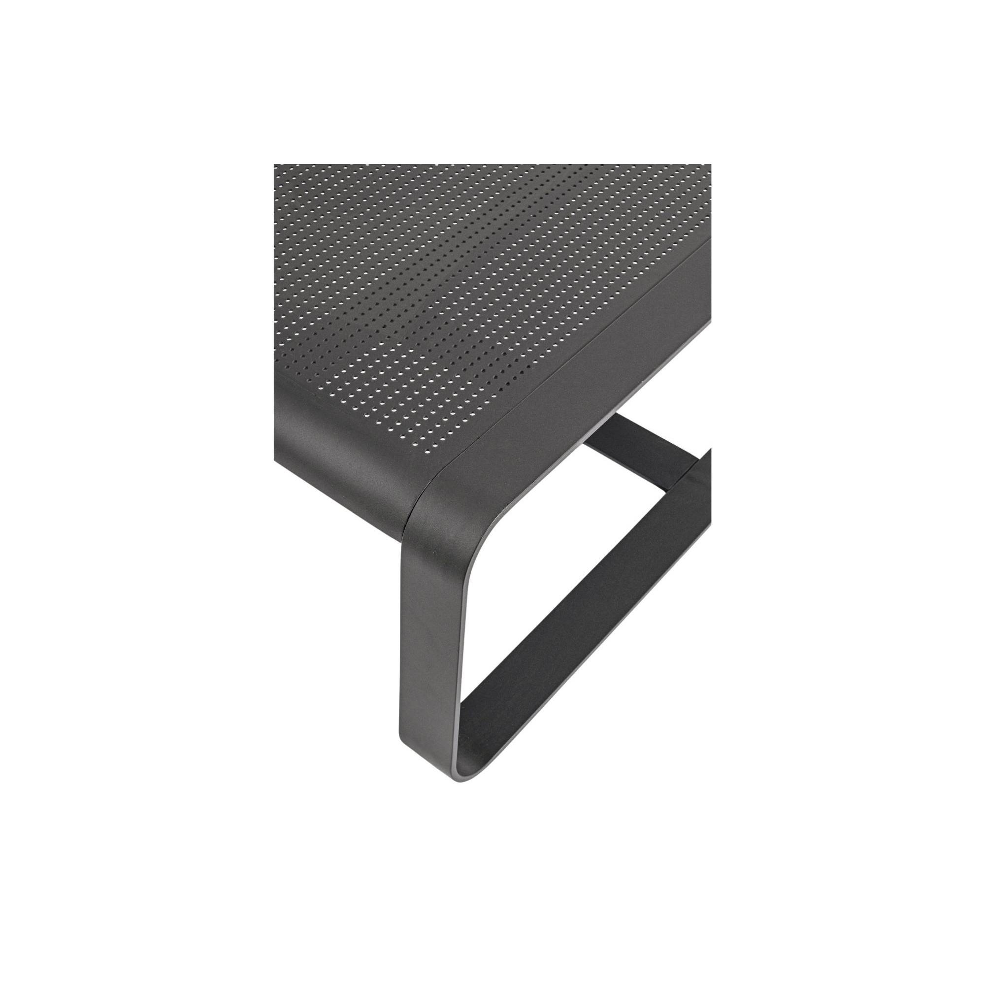Autre - Table basse de jardin rectangulaire en métal L105 - ETRETAT - Image 5