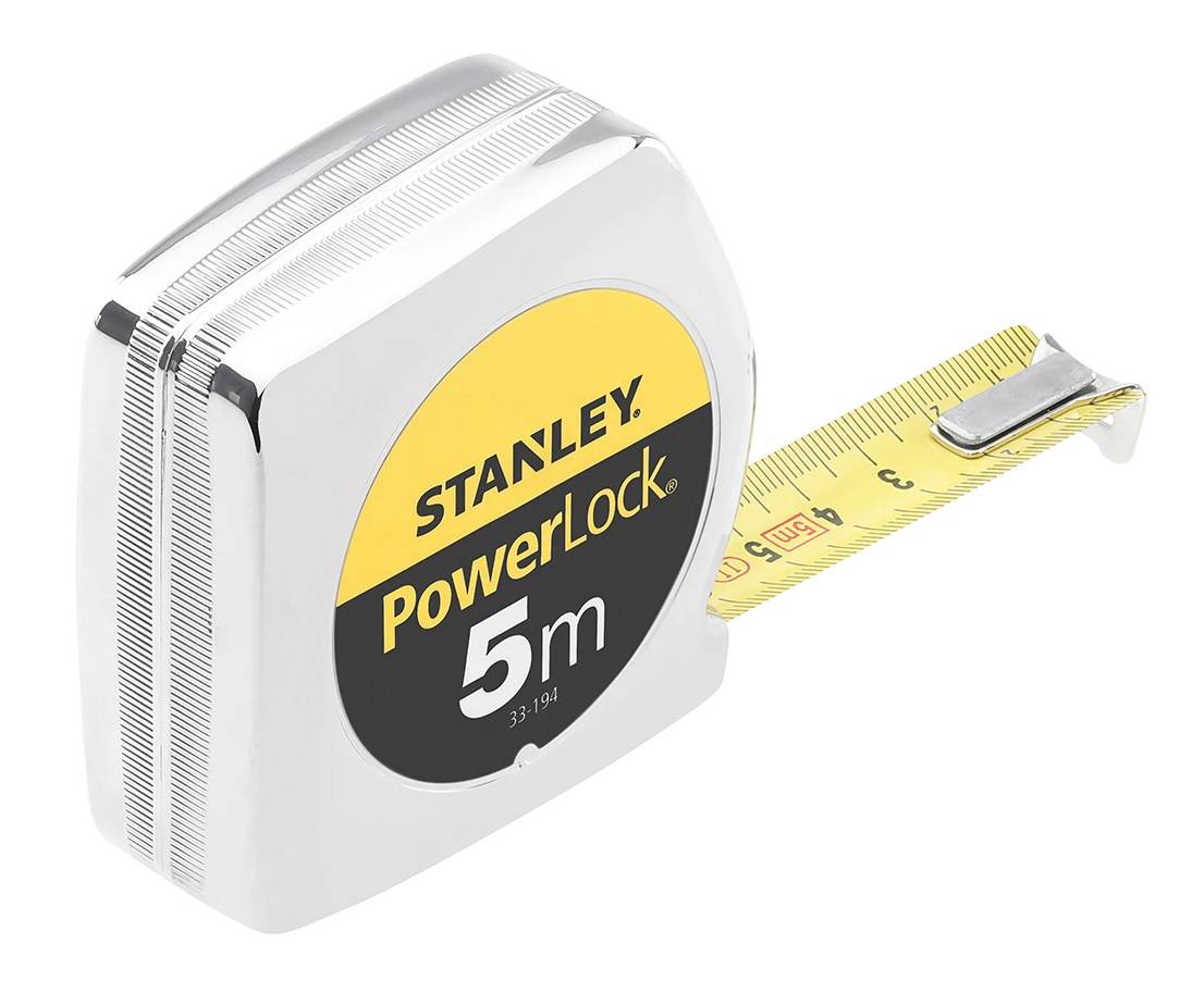 stanley - Mètre ruban 5mx19mm 'Powerlock Classic ABS' - STANLEY - 1-33-194 - Image 1