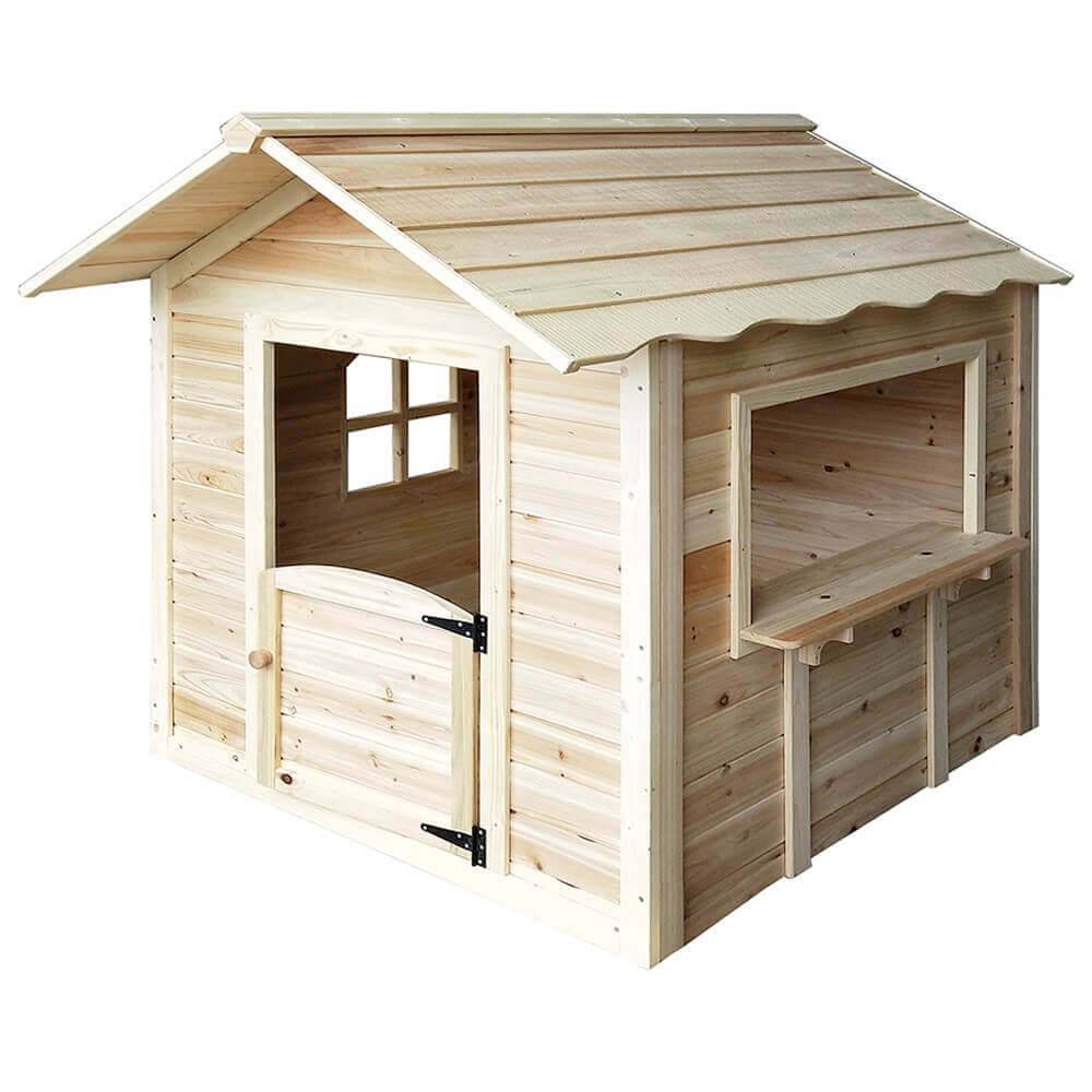 Maisonnette HOME DELUXE THE BIG PALAST Naturel - 118 x 138 x 132 cm - Image 2