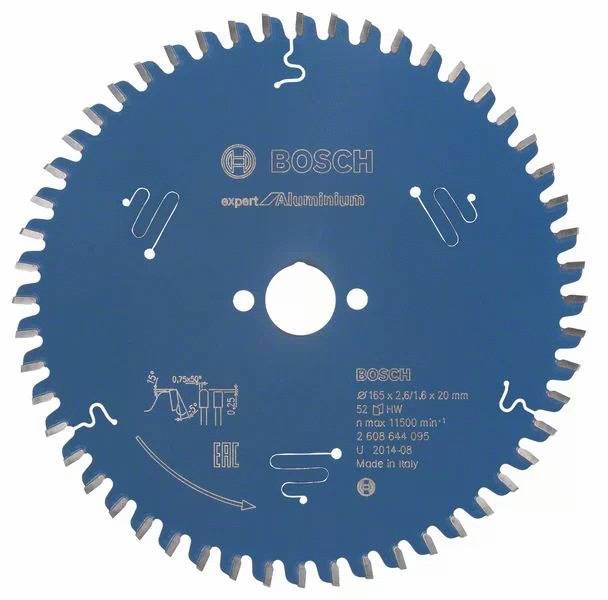 Bosch - Lame scie circulaire Expert Alu BOSCH 52 dents 160x20x2,2/1,6 mm - 2608644094 - Image 2