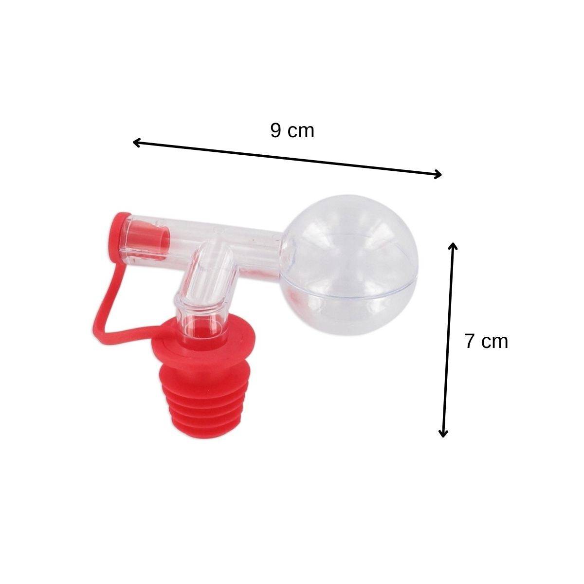 Lot de 4 bouchons doseurs boules 2,5 cl Fackelmann - Image 3