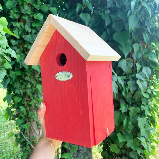 Esschert Design - Nichoir pour oiseaux - coloris aléatoire - ESSCHERTDESIGN - Image 8