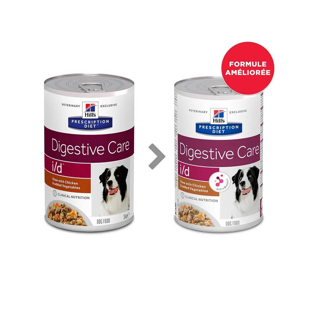 Hill's Prescription Diet Chien - I/D Digestive Mijoté Poulet 12*354 g - Image 1