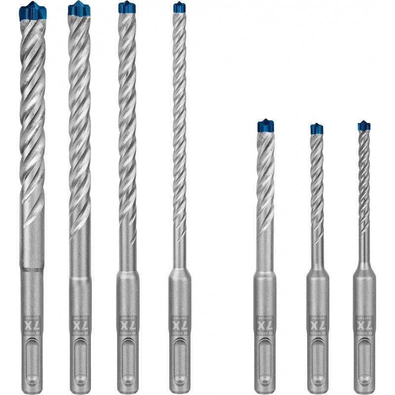 Bosch - Coffret 7 forets béton SDS Plus 7X Expert BOSCH 5/6/6/8/8/10/12 mm - 2608900195 - Image 1