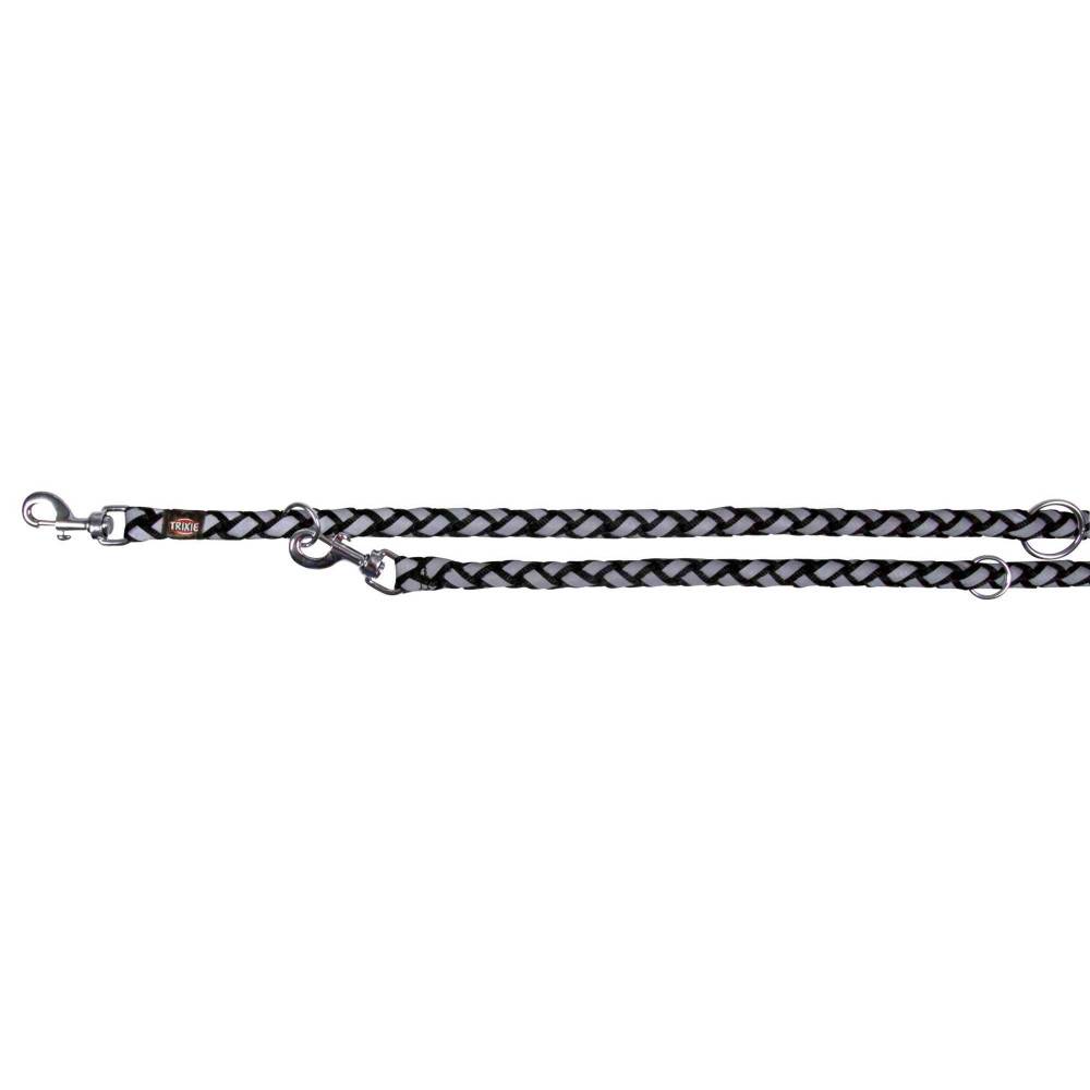 Trixie - Trixie - Laisse Cavo Reflect ø18mm x 2 M.  L-XL réglable Noir pour chien - Image 2