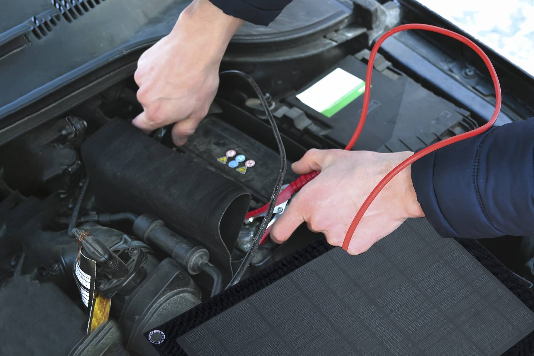 Technaxx 12V 10W Chargeur solaire de secours - Image 3