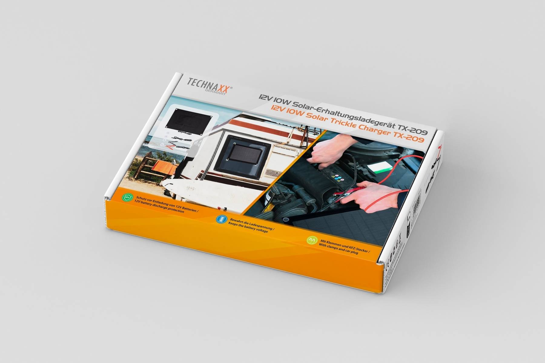Technaxx 12V 10W Chargeur solaire de secours - Image 6
