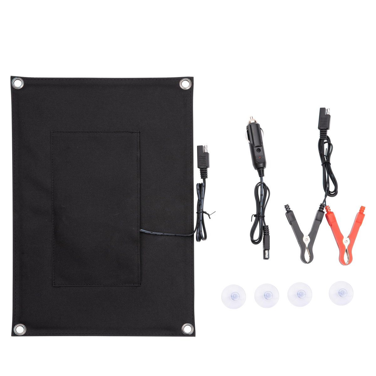 Technaxx 12V 10W Chargeur solaire de secours - Image 1
