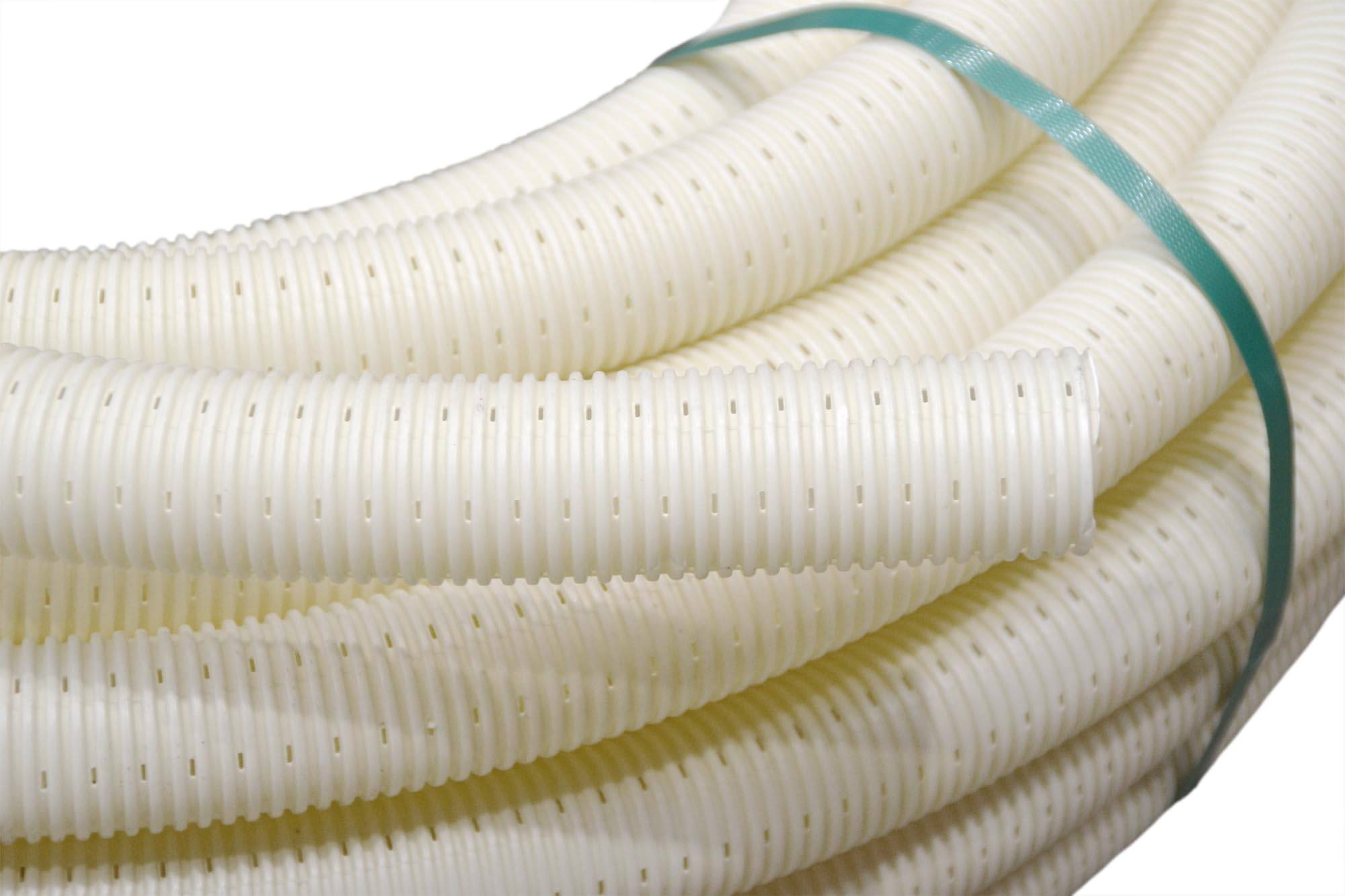 Jardibric - Jardibric - Drain Annulaire Perforé (Ø 80 mm x 25 mètres) - Évacuation Efficace des Eaux de Pluie avec Visibilité Accrue - Image 4