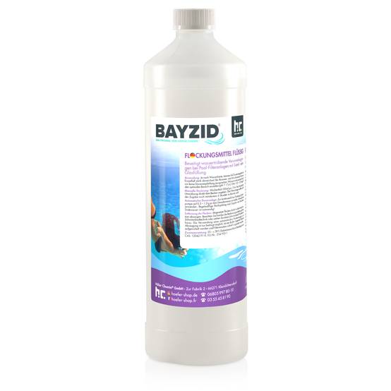 Floculant liquide Bayzid® en bouteille de 1 L x 1 - Image 1