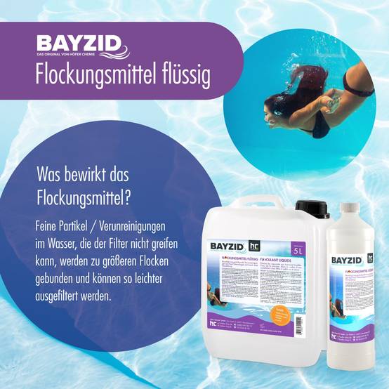 Floculant liquide Bayzid® en bouteille de 1 L x 1 - Image 2