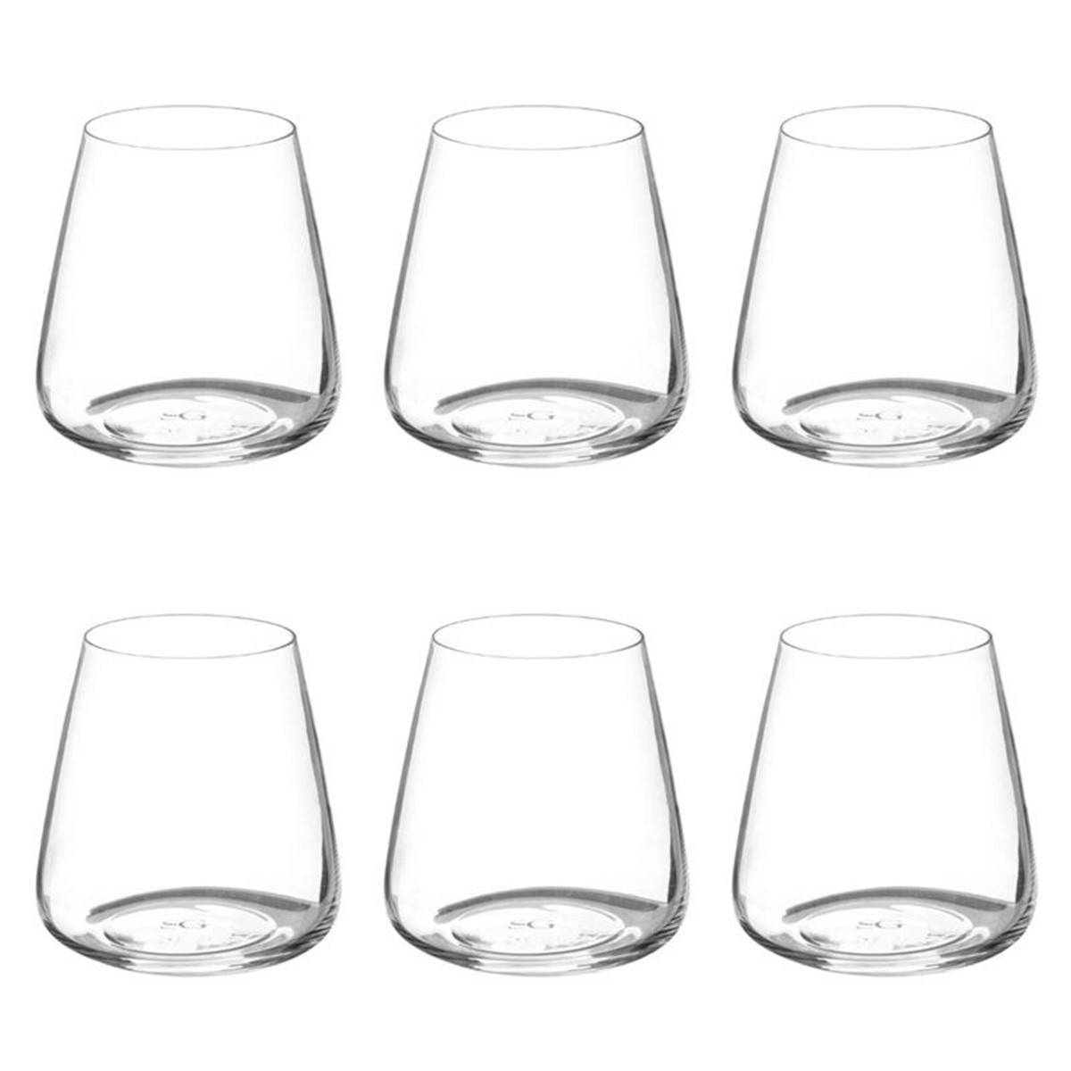 Lot de 6 Verres à Eau "Selenga" 43cl Transparent