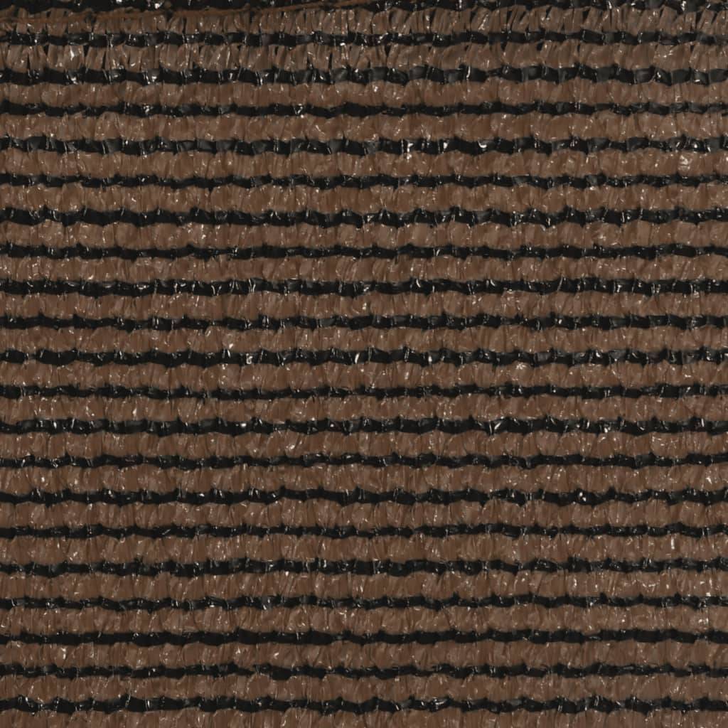 Voile d'ombrage PEHD Marron 2,5 x 4,5 m - PANGIVO - Image 9
