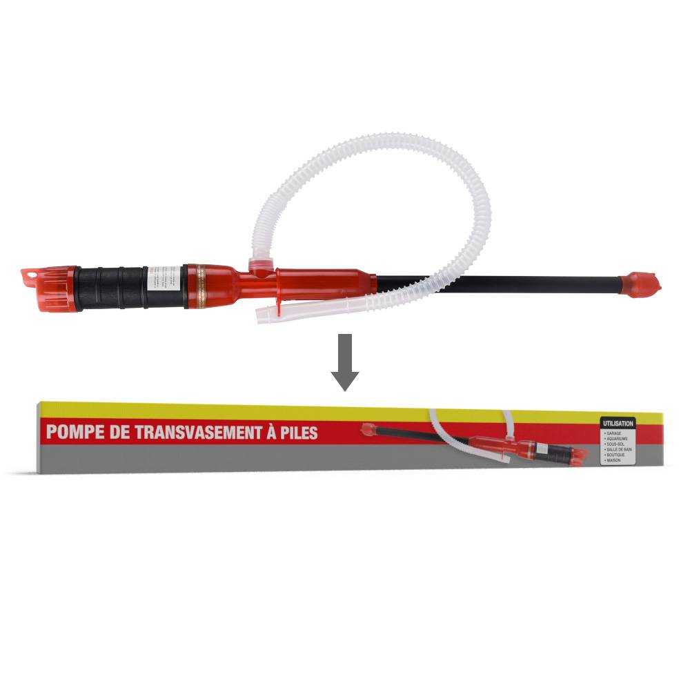 Sans Marque - Pompe de transvasement de gasoil à piles - Image 3