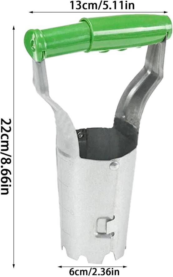 Planteuse,Transplanteur de jardin universel - planteur de bulbes - transplanteur de graines de jardin pour fleurs, tulipes-Lytech - Image 4