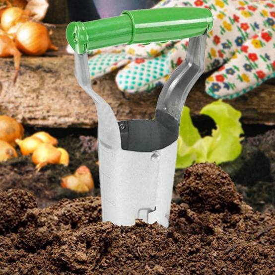 Planteuse,Transplanteur de jardin universel - planteur de bulbes - transplanteur de graines de jardin pour fleurs, tulipes-Lytech - Image 2