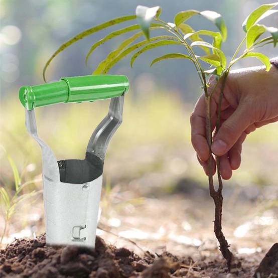 Planteuse,Transplanteur de jardin universel - planteur de bulbes - transplanteur de graines de jardin pour fleurs, tulipes-Lytech - Image 6