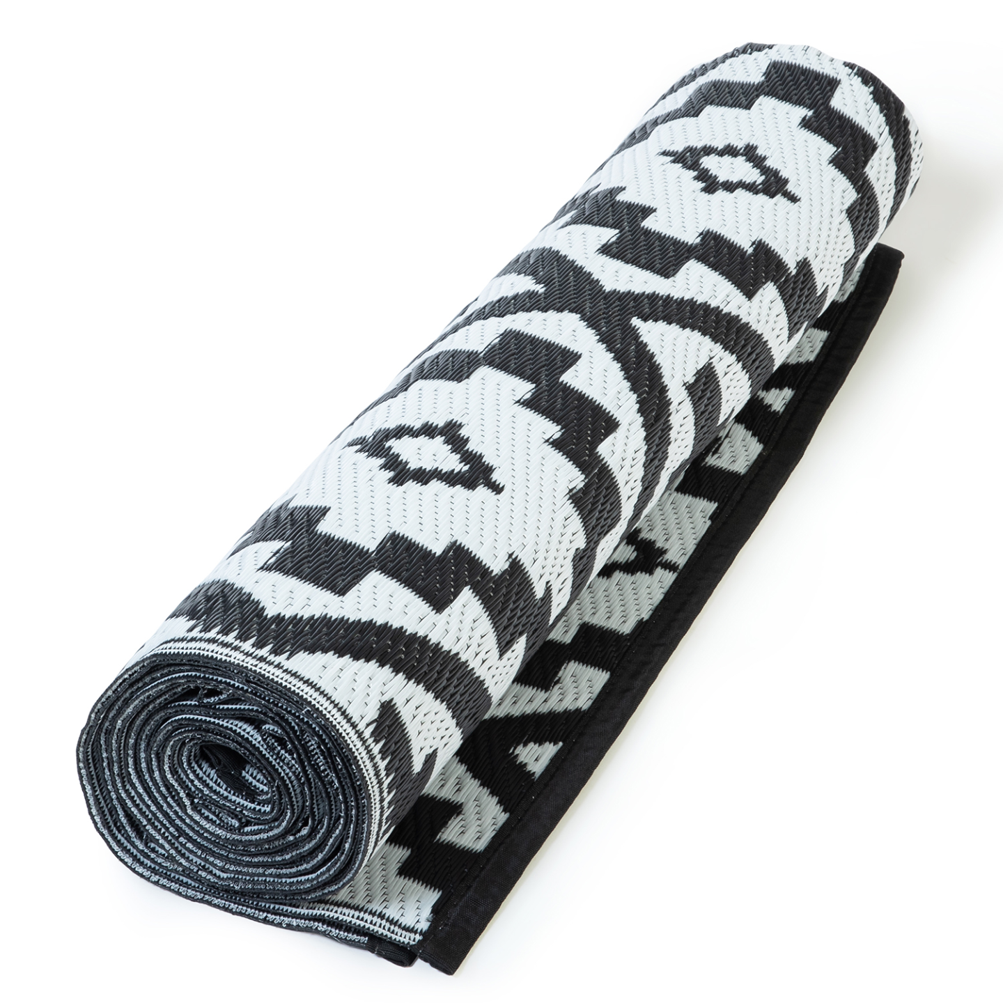 Tapis extérieur BAHAMAS noir 160 x 260 CM - Image 6
