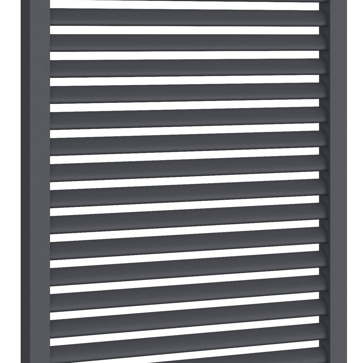 Pergola édition collector persienne toit rétractable 3x4M 4 pans modulables gris anthracite - Image 9