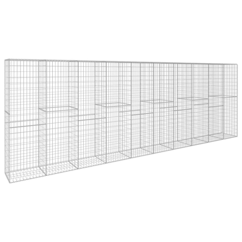 PANGIVO - Mur en gabion acier galvanisé 600 x 50 x 200 cm - PANGIVO - Image 2