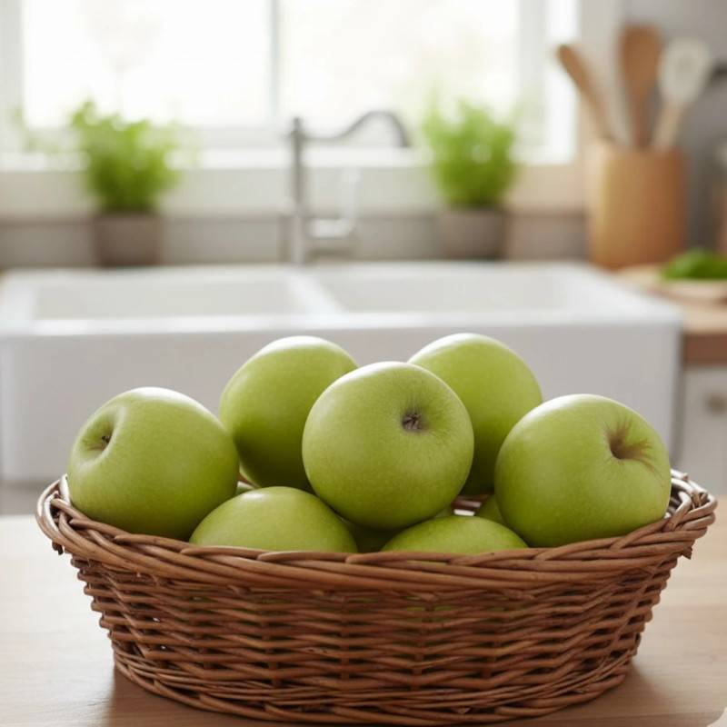 Pommier Granny Smith - Bon rendement - Pot de 15L - Palmette oblique - 150/175 cm - De 3,00 m à 5,00 m - Image 3