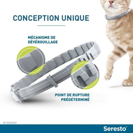 Seresto - SERESTO Chien Collier Anti-Puces et Anti-Tiques -8kg 1 unité - Image 4