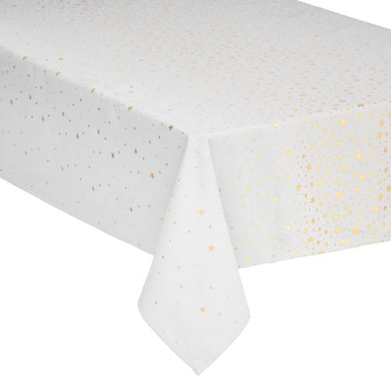 Sans Marque - Nappe design étoiles de Noël - Féérie Lights & Christmas