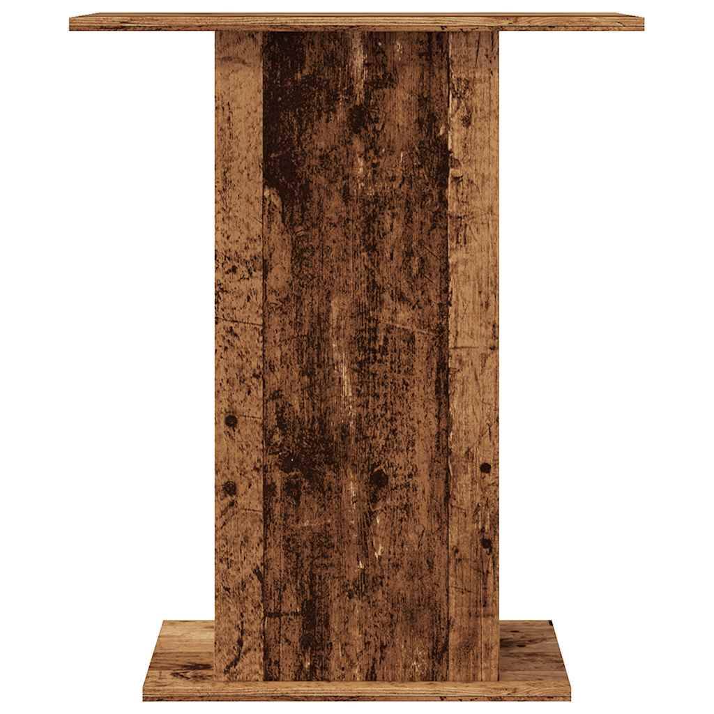Support d'aquarium Bois d'Ingénierie compact avec Étagères Ouvertes 36x60,5x72,5 cm - ComfortXL Outdoor Living - Image 4