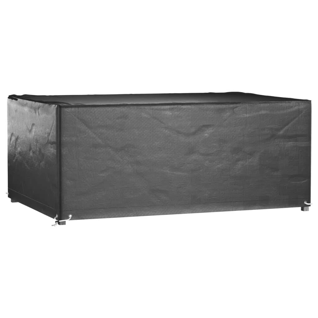 2 pcs Housses salon de jardin - Housses de protection 8œillets 180x122x75cm rectangulaire - Image 3