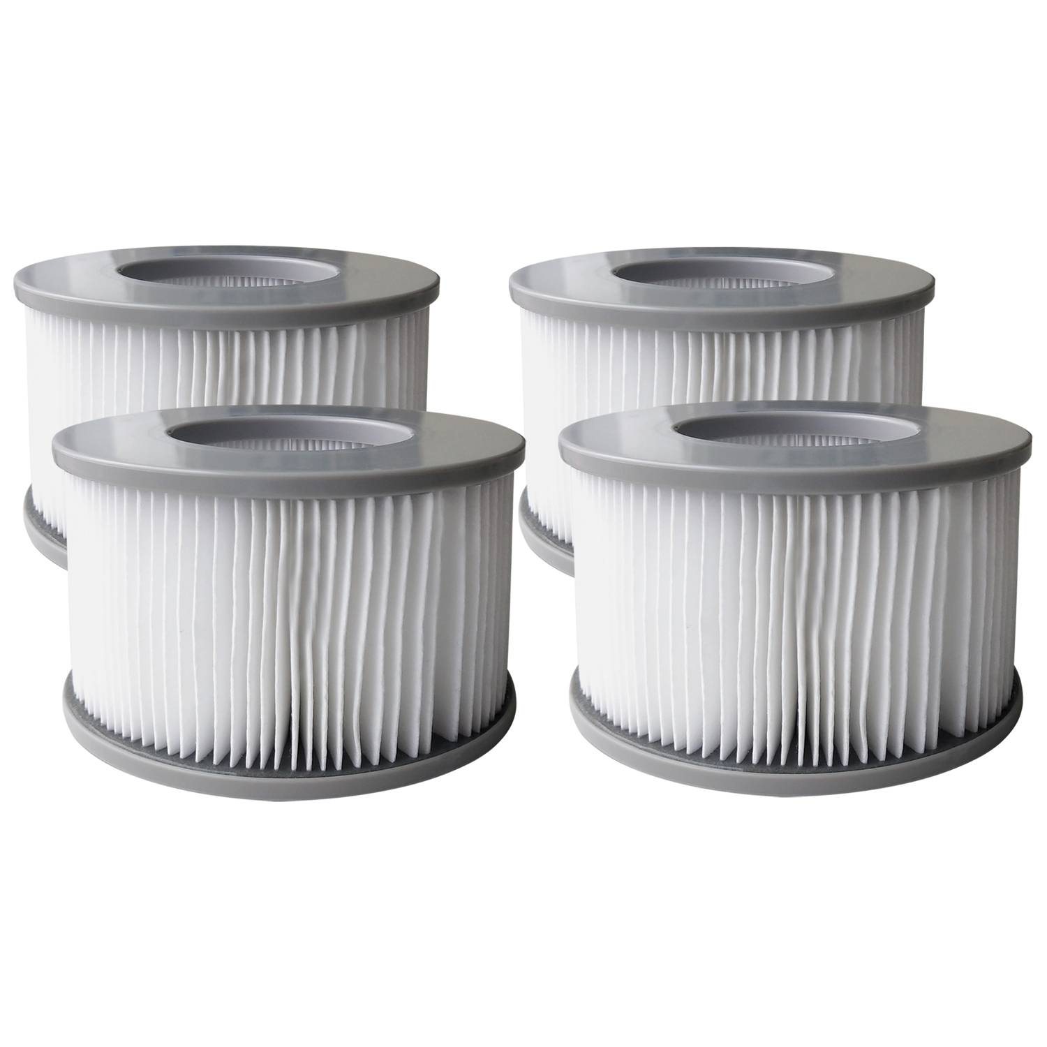 Mspa - Lot de 4 cartouches filtrantes avec filet pour spa gonflable Mspa - MSPA - Image 1
