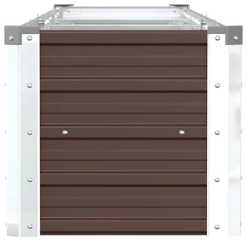 Prolenta Premium - Jardinière acier marron 320 x 40 x 45 cm - Prolenta premium p342.8 - Image 5
