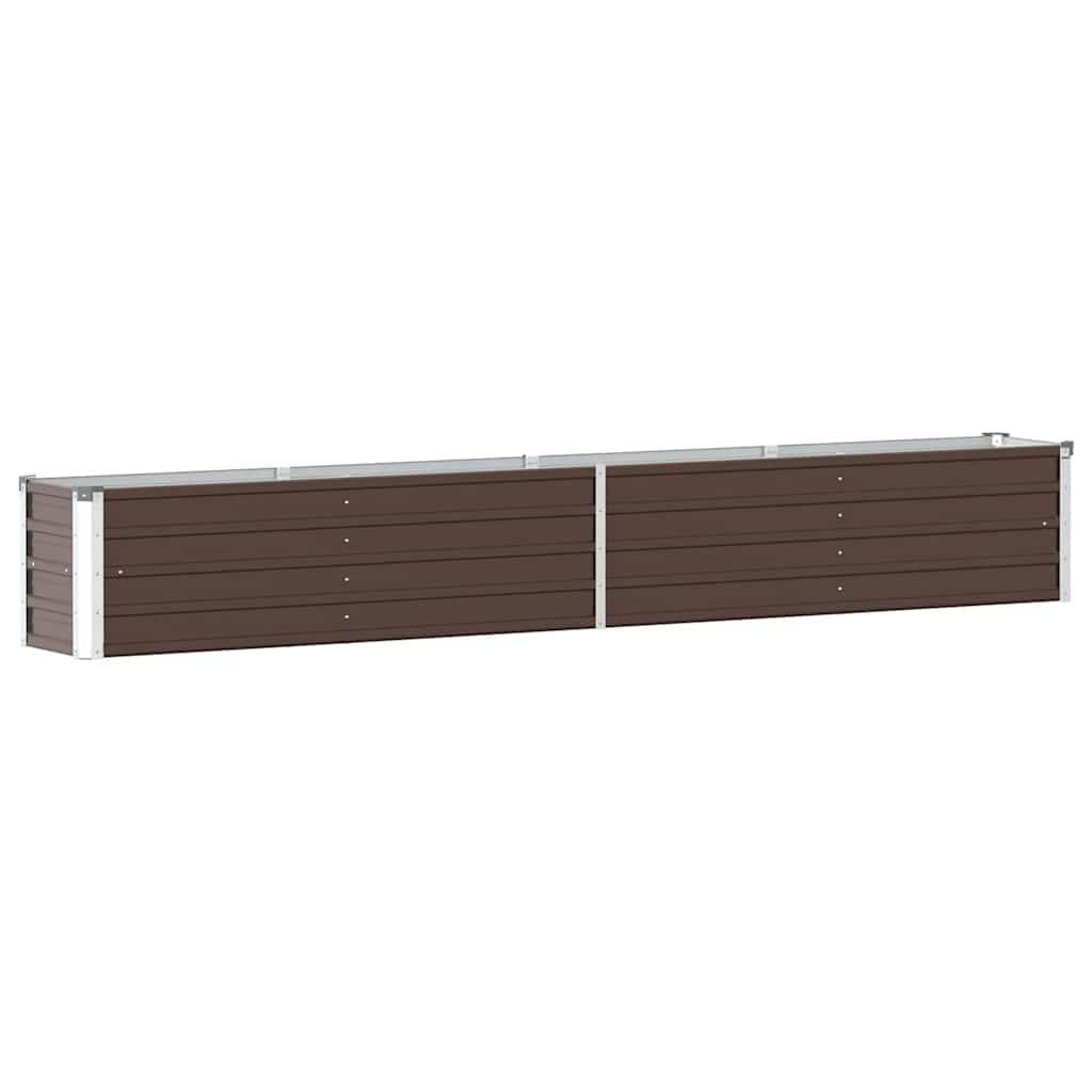 Prolenta Premium - Jardinière acier marron 320 x 40 x 45 cm - Prolenta premium p342.8 - Image 6
