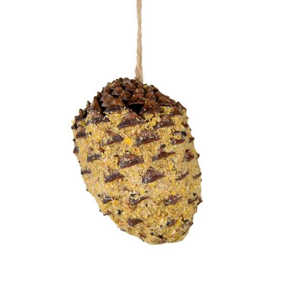 Esschert Design - Pomme de pin avec de graines à suspendre - Esschert Design