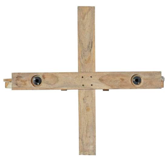 Arbre de Noël design en bois de teck massif pour décoration intérieure 180 cm – ComfortXL Outdoor Living - Image 8