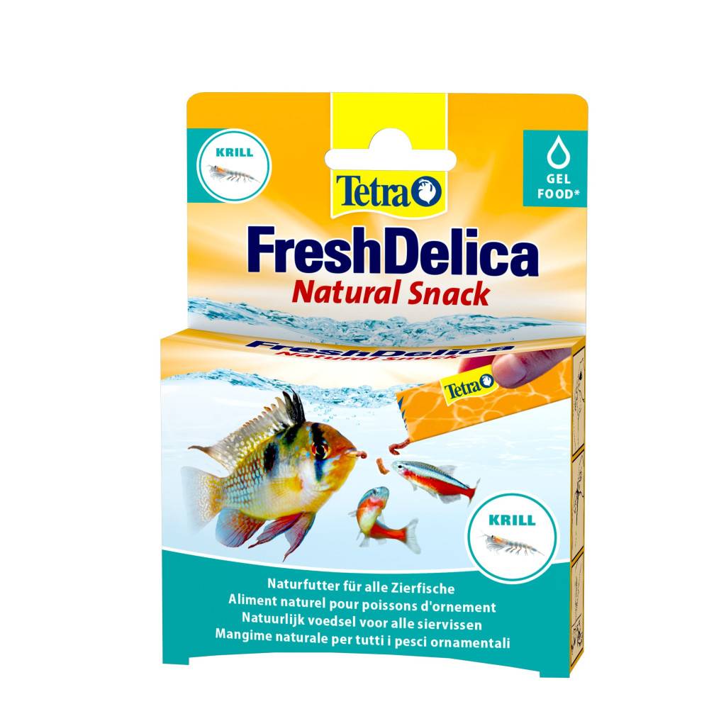 Tetra - Friandises Krill en gel 16 sticks de 3 g Fresh Delica nourriture pour Poissons d'ornement - Image 2