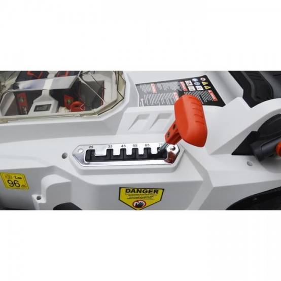 Elem Garden Technic - Tondeuse a Gazon a batterie 37cm 40V (2x 20V 2Ah) - Moteur induction - Fonction mulching- TDE40V37-LI2BF - Image 5