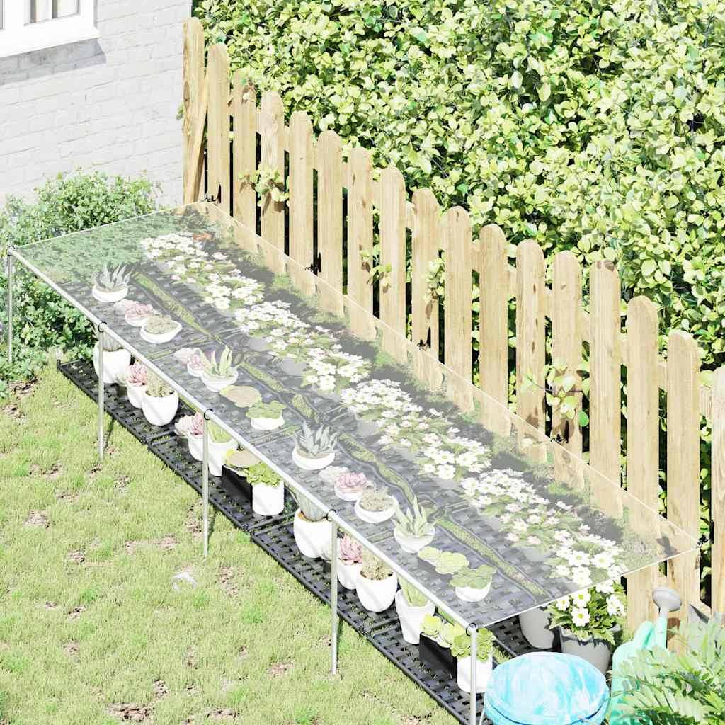 PANGIVO - Couverture végétale PVC transparent et blanc 500 x 100 cm - PANGIVO - Image 2