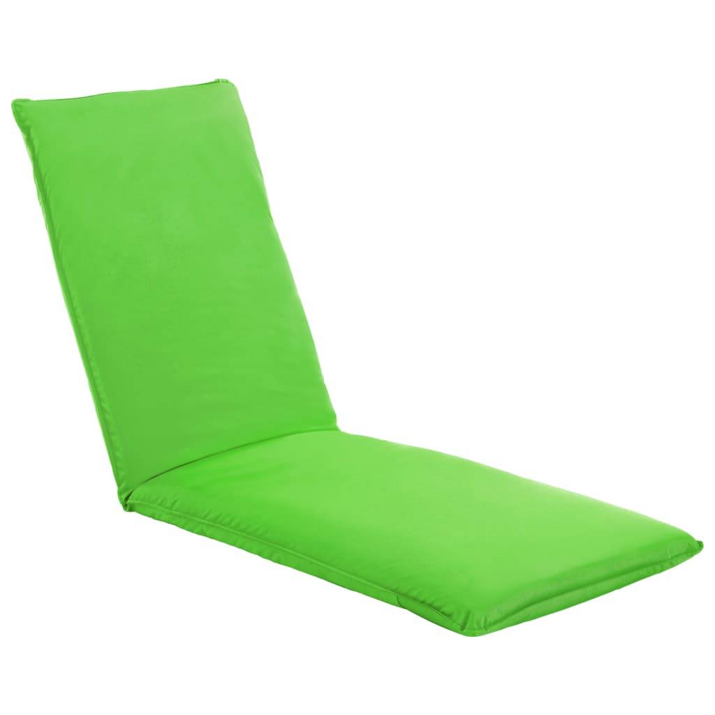 Helloshop26 - Transat chaise longue bain de soleil lit de jardin terrasse meuble d'extérieur pliable tissu oxford vert - Image 2