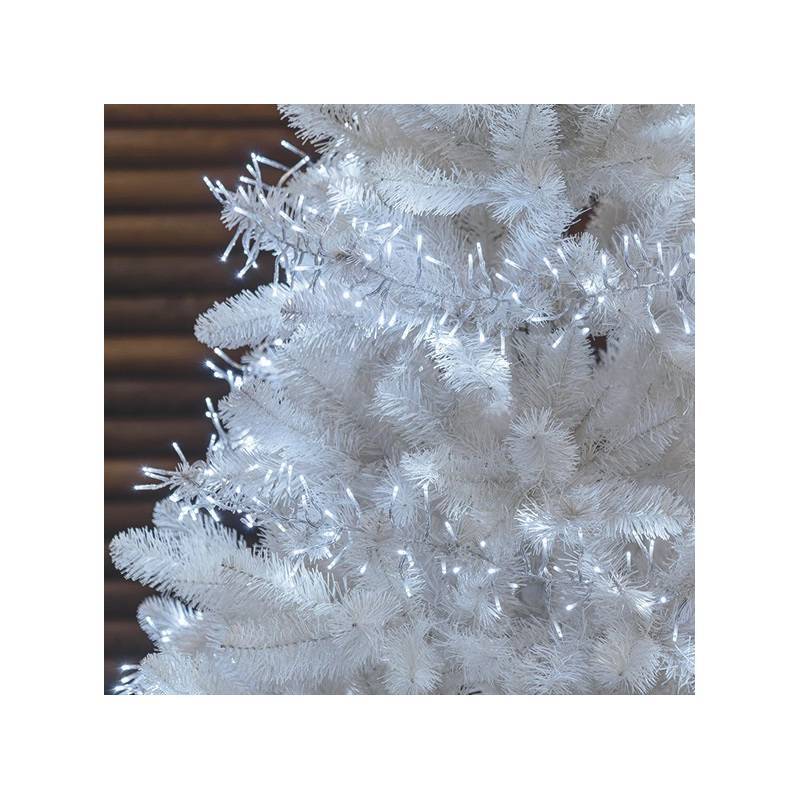 Lotti - Guirlande Boa 11,5M 1100 microLED blanc froid 8 modes câble transparent Lotti - Image 4