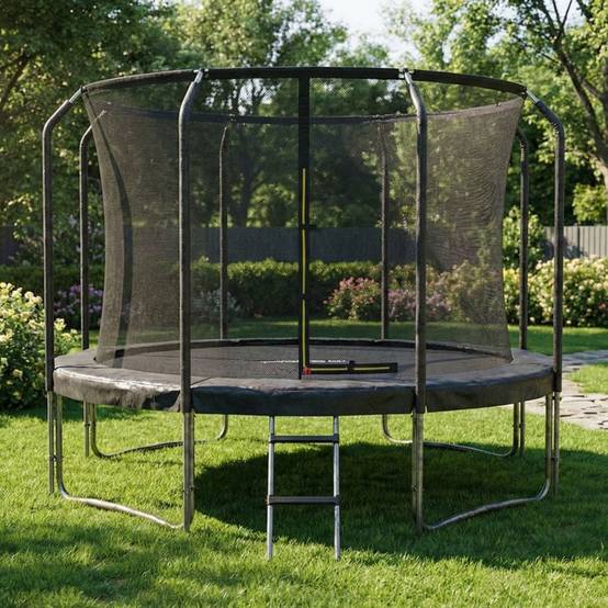 Trampoline Semi-Pro Jump4fun 10FT-305cm Noir JUMP4FUN - Image 2