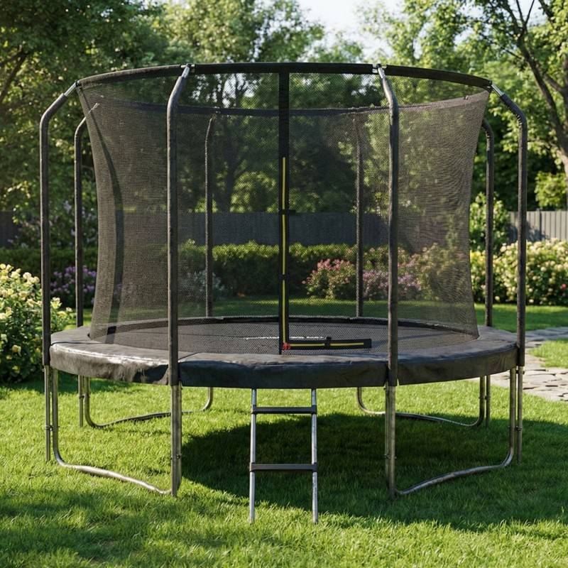 Trampoline Semi-Pro Jump4fun 10FT-305cm Noir JUMP4FUN - Image 2