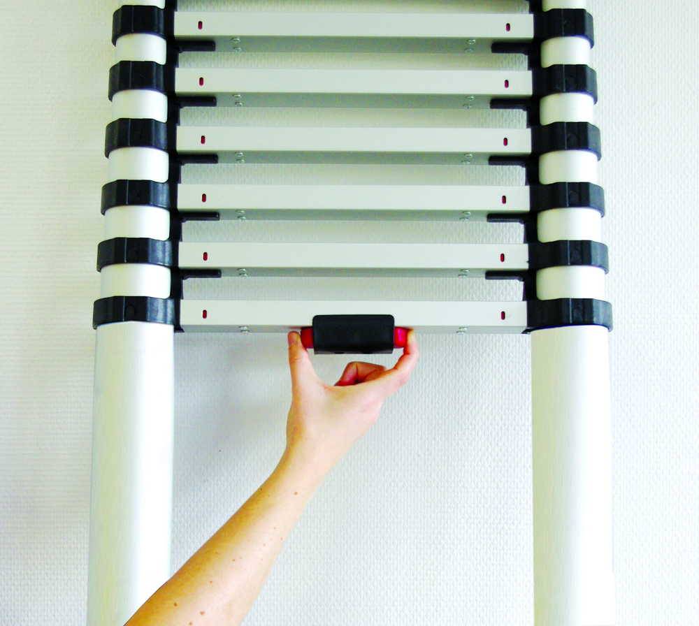 Echelle télescopique KOMPACT 13 barreaux - hauteur de travail 3,80m - Image 6