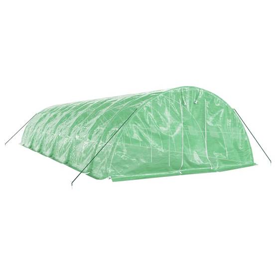 Serre Tunnel Jardin Acier Galvanisé PE Renforcé Culture 60m² 12x5x2,3m - ComfortXL Outdoor Living - Image 3