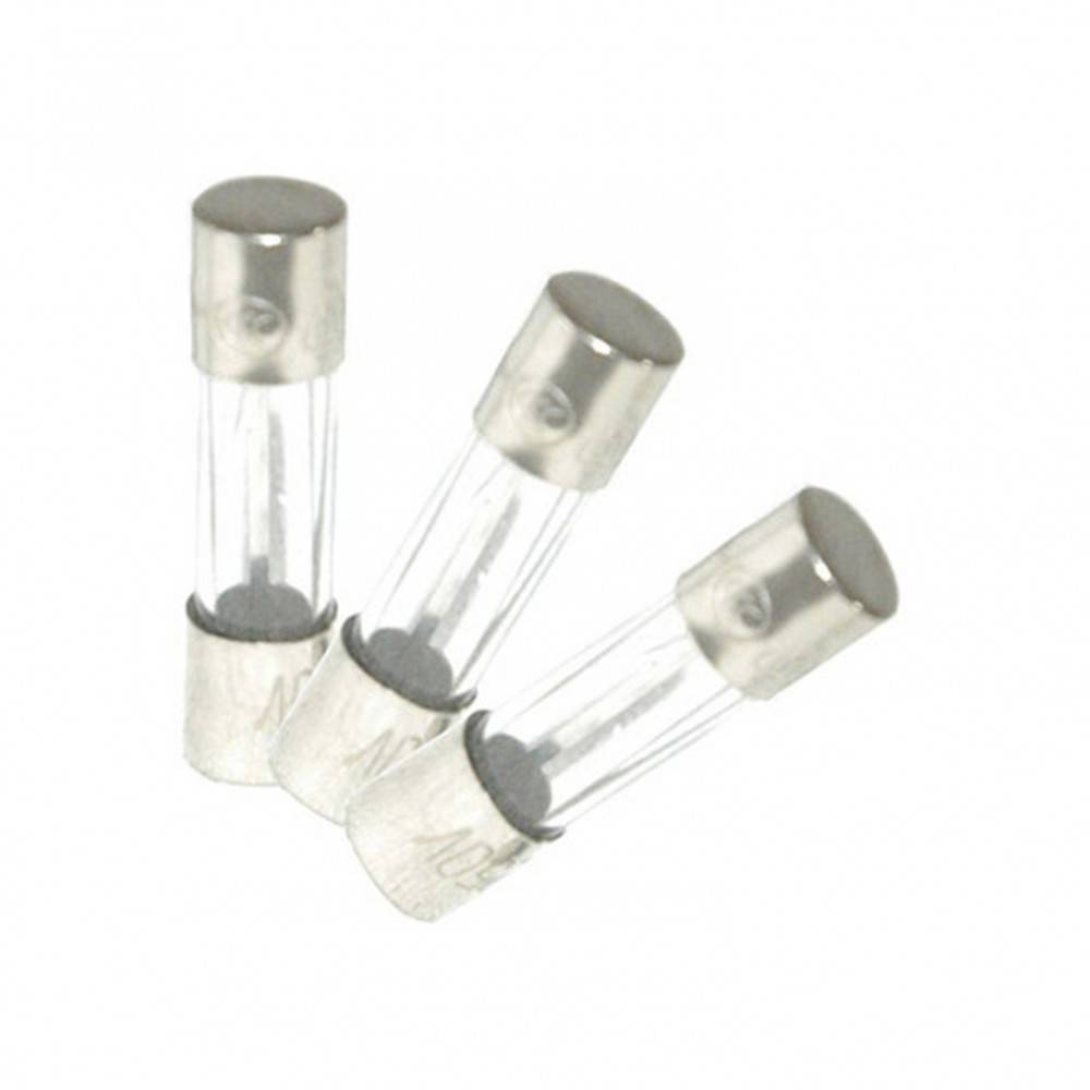 Lot de 3 fusibles verre 0.5 A, 5 x 20 mm