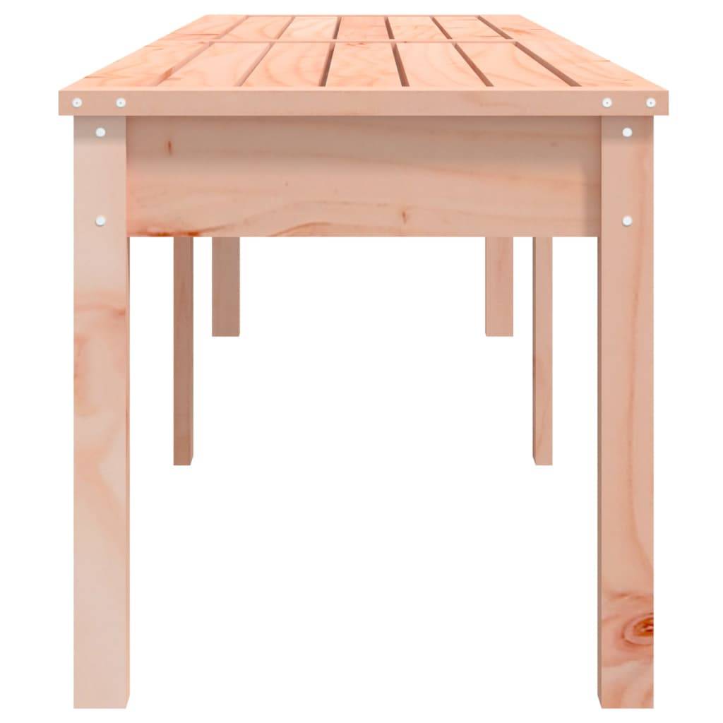 Helloshop26 - Banc de jardin meuble de patio d'extérieur terrasse à 2 places 203,5 x 44 x 45 cm bois massif de douglas - Image 3