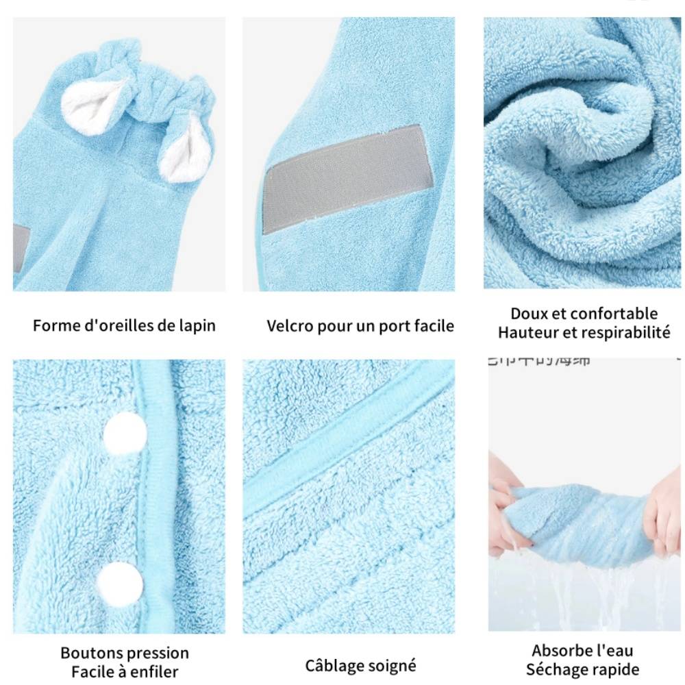 Peignoir pour chien XS IntiMeg - Image 3