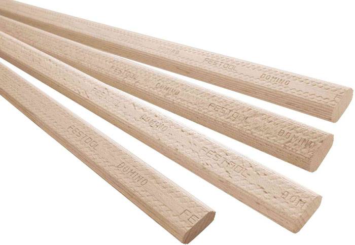 Tige DOMINO en hêtre D 14x750/18 BU - FESTOOL - 498689 - Image 1